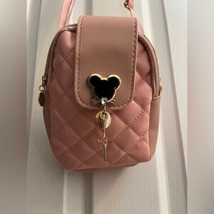 Pink Mickey design pocketbook